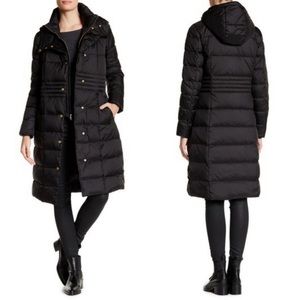 Cole Haan Hooded Quilted Coat New With Tag
